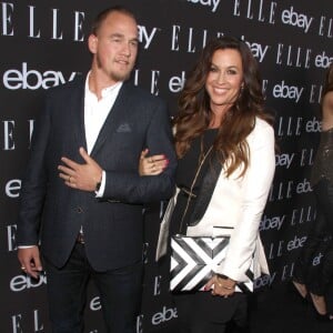 Alanis Morissette et son mari Mario Treadway à la soirée "Elle" à Hollywood, 20 mai 2015