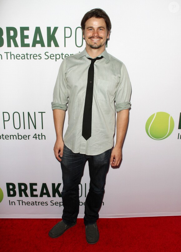 Jason Ritter à l'Avant-première du film "Break Point" à Hollywood, le 27 août 2015.