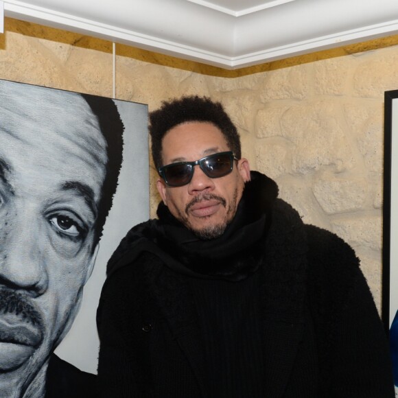 Exclusif - JoeyStarr (Joey Starr) - Vernissage privé de l'exposition "JoeyStarr Punk Funk Hero" à la galerie Artcube à Paris, France, le 1 décembre 2016. © Rachid Bellak/Bestimage