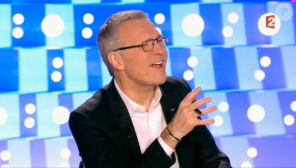 Laurent Ruquier dans "On n'est pas couché", le 18 février 2017 sur France 2.
