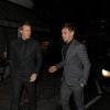 Tom Daley et Dustin Lance au diner pre-Baftas Weinstein Grey Goose & Burberry à Londres, le 10 février 2017