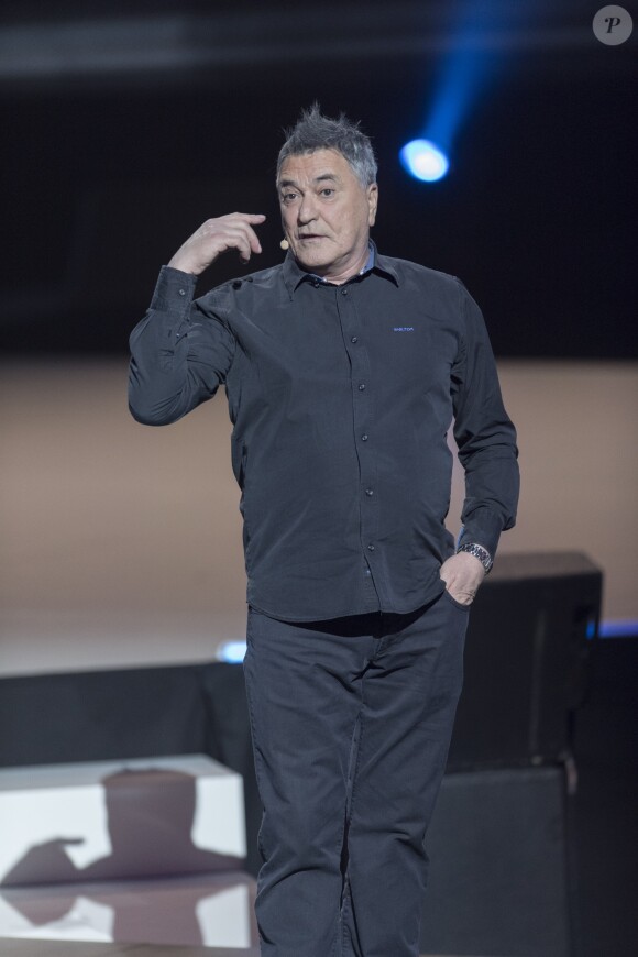 Exclusif - Jean-Marie Bigard - Enregistrement de l'émission "Le Grand Show de l'Humour" au Zénith de Paris le 30 janvier 2017. © Pierre Perusseau/Bestimage