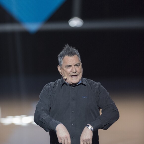 Exclusif - Jean-Marie Bigard - Enregistrement de l'émission "Le Grand Show de l'Humour" au Zénith de Paris le 30 janvier 2017. © Pierre Perusseau/Bestimage