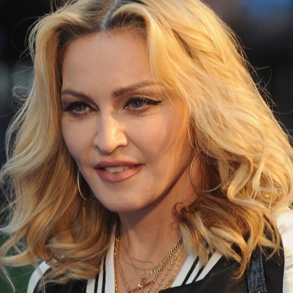 Madonna à la première de The Beatles: Eight Days A Week - The Touring Years au cinéma Odeon à Leicester Square à Londres, le 15 septembre 2016.