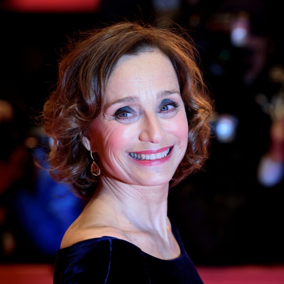 Kristin Scott Thomas à la première du film "The Party" lors 67e Festival du Film International de Berlin, la Berlinale, à Berlin, Allemagne, le 13 février 2017.