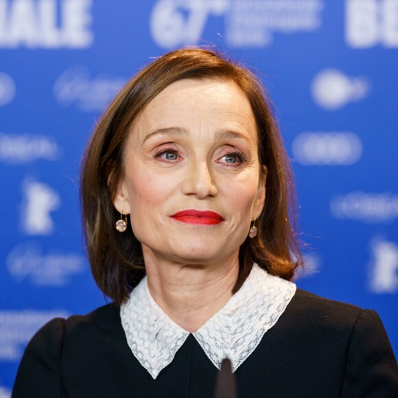 Kristin Scott Thomas - Conférence de presse du film " The Party" au 67e festival du film de Berlin le 13 février 2017.