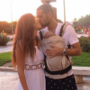 Malena Costa et Mario Suarez à Majorque avec Matilda en septembre 2016. Ils sont devenus parents le 28 juin 2016 avec la naissance de leur petite fille. Photo Instagram.
