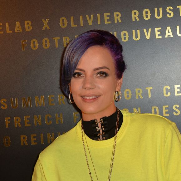 Semi-exclusif - Lily Allen - Soirée NikeLab X Olivier Rousteing pour le lancement de la collection "Football Nouveau" à la cité universitaire à Paris, le 1er juin 2016. © Veeren/Bestimage  Semi-exclusive - For Germany Call For Price - NikeLab X Olivier Rousteing "Football Nouveau" Collection Launch Party at Cite Universitaire in Paris, France, on June 1, 2016.01/06/2016 - Paris