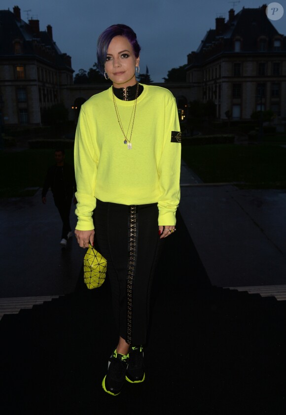 Semi-exclusif - Lily Allen - Soirée NikeLab X Olivier Rousteing pour le lancement de la collection "Football Nouveau" à la cité universitaire à Paris, le 1er juin 2016. © Veeren/Bestimage  Semi-exclusive - For Germany Call For Price - NikeLab X Olivier Rousteing "Football Nouveau" Collection Launch Party at Cite Universitaire in Paris, France, on June 1, 2016.01/06/2016 - Paris