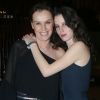 Claire Nebout et sa fille Alice Taddeï lors du 5ème gala de l'association "Les rois du monde" au profit des enfants défavorisés, orphelins et hospitalisés à la salle Wagram à Paris, France, le 27 février 2017.