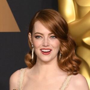 Emma Stone (Oscar de la meilleure actrice pour le film "La La Land") - Pressroom de la 89ème cérémonie des Oscars au Hollywood & Highland Center à Hollywood, le 26 février 2017.  Press Room - 89th Annual Academy Awards (Oscars), on February 26th 2017. (Hollywood, CA, USA)26/02/2017 - Hollywood