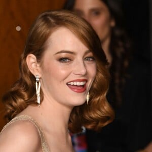 Emma Stone (Oscar de la meilleure actrice pour le film "La La Land") - Pressroom de la 89ème cérémonie des Oscars au Hollywood & Highland Center à Hollywood, le 26 février 2017.