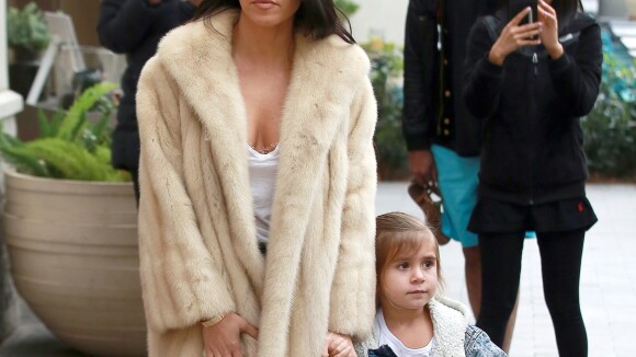 Kourtney Kardashian : Le piercing de sa fille Penelope (4 ans) fait polémique