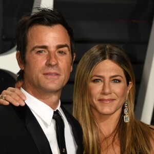 Justin Theroux et son mari Jennifer Aniston lors de la Vanity Fair Oscar viewing party 2017 au Wallis Annenberg Center for the Performing Arts à Beverly Hills, le 26 février 2017. © Byron Purvis/AdMedia via ZUMA Wire/Bestimage