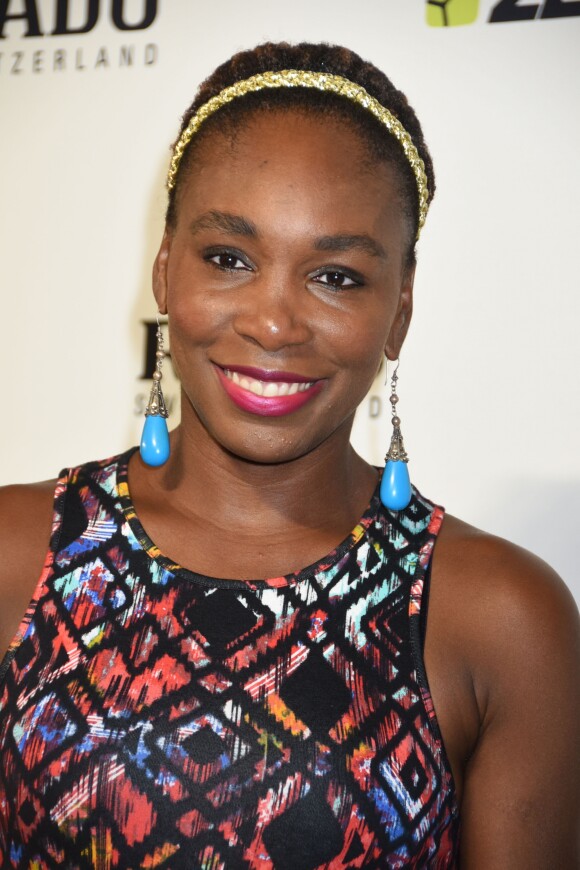 Venus Williams - Gala "A taste of tennis" au W à New York le 27 août 2015.