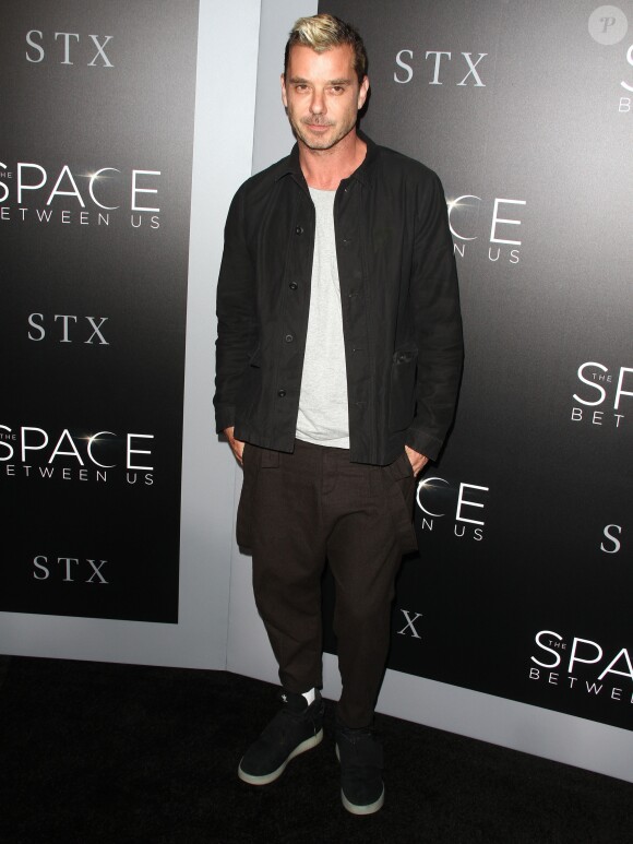 Gavin Rossdale à la première de The Space Between Us aux cinémas The Arclight à Hollywood, le 17 janvier 2017