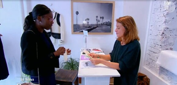 Mariama et une vendeuse - "Les Reines du shopping", mercredi 1er mars 2017, M6
