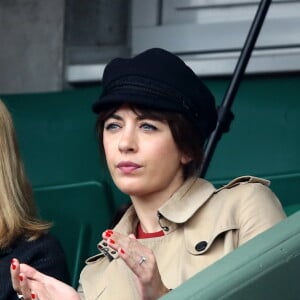 Nolwenn Leroy dans les tribunes des internationaux de France de tennis à Roland Garros le 1er juin 2016. © Dominique Jacovides / Bestimage