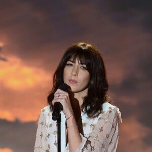 Nolwenn Leroy lors de l'Enregistrement de l'émission "Vivement Dimanche" à Paris le 28 Janvier 2016 et qui sera diffusée le 31 Janvier 2016. Invité principal Michel Bouquet. © Coadic Guirec/Bestimage