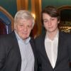 Exclusif - Jacques Perrin et son fils Maxence à la générale de la comédie musicale Les Choristes au théâtre des Folies Bergère à Paris, France, le 2 mars 2017.