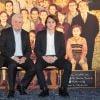 Exclusif - Jacques Perrin et son fils Maxence à la générale de la comédie musicale Les Choristes au théâtre des Folies Bergère à Paris, France, le 2 mars 2017.