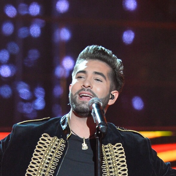 Le chanteur Kendji Girac à la 30ème édition du Téléthon 2016 (AFMTéléthon) à l'hippodrome de Longchamp à Paris, France, le 3 décembre 2016. Ce grand marathon caritatif en faveur de la recherche sur les maladies rares, s'est achevé dans la nuit avec 80,31 millions d'euros de promesses de dons au compteur, a annoncé l'Association Française contre les Myopathies (AFM-Téléthon). © Coadic Guirec/Bestimage
