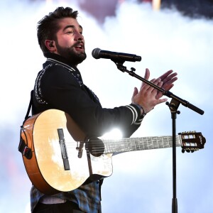 Exclusif - Kendji Girac lors de l'émission de télévision pour TF1 "La Chanson de l'Année 2016" à Nîmes le 17 juin 2016. © Bruno Bebert / Bestimage