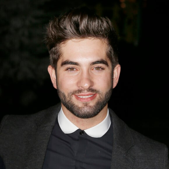 Kendji Girac à l'Inauguration du village de Noël des Champs-Élysées à Paris. Le 13 novembre 2015