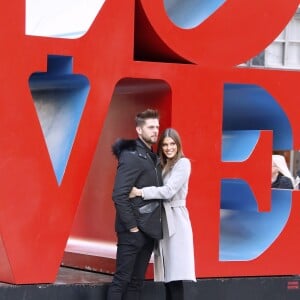 Exclusif - Iris Mittenaere (Miss Univers) et son compagnon Matthieu ont passé la Saint-Valentin ensemble, le 14 février dernier, à New York.