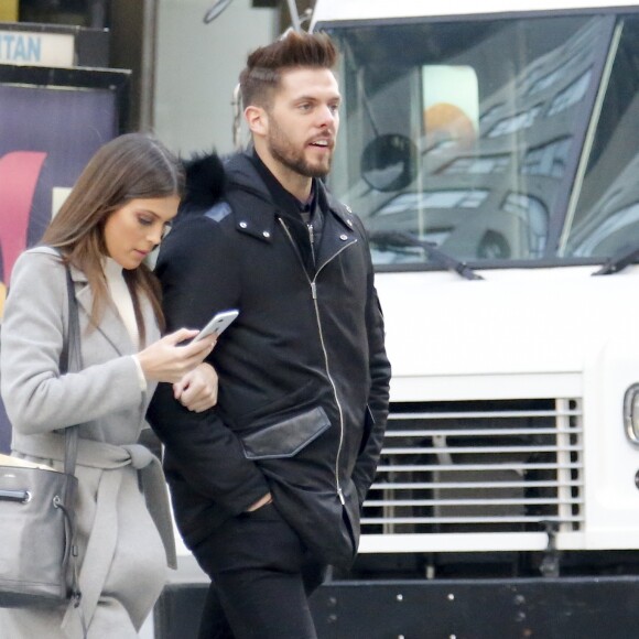 Exclusif - Iris Mittenaere (Miss Univers) et son compagnon Matthieu ont passé la Saint-Valentin ensemble, le 14 février dernier, à New York.