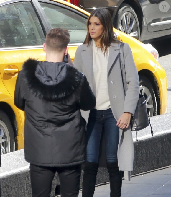 Exclusif - Iris Mittenaere (Miss Univers) et son compagnon Matthieu ont passé la Saint-Valentin ensemble, le 14 février dernier, à New York.