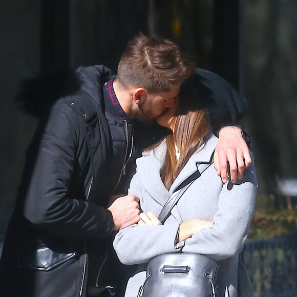 Exclusif - Iris Mittenaere (Miss Univers) et son compagnon Matthieu ont passé la Saint-Valentin ensemble, le 14 février dernier, à New York.