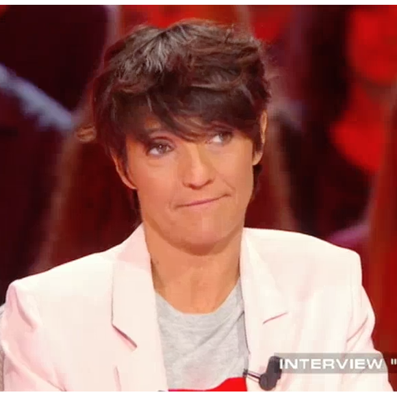 Florence Foresti dans "Salut les Terriens !" sur C8. Le 4 mars 2017.