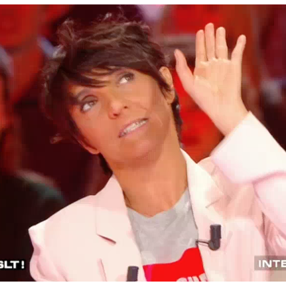 Florence Foresti dans "Salut les Terriens !" sur C8. Le 4 mars 2017.