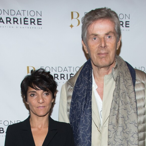 Florence Foresti et Dominique Desseigne lors de l'avant-première du film "Monsieur & Madame Andelman" au cinéma Elysées Biarritz à Paris, France, le 6 mars 2017. © Cyril Moreau/Bestimage