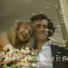 Arielle Dombasle émue en revoyant des images de son mariage avec BHL. "Le Divan" sur France 3, le 7 mars 2017.