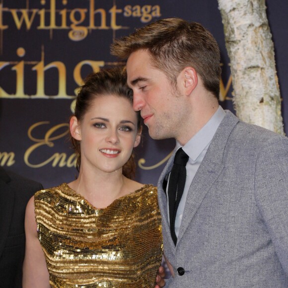 Kristen Stewart, Robert Pattinson à Berlin, le 16 novembre 2012.