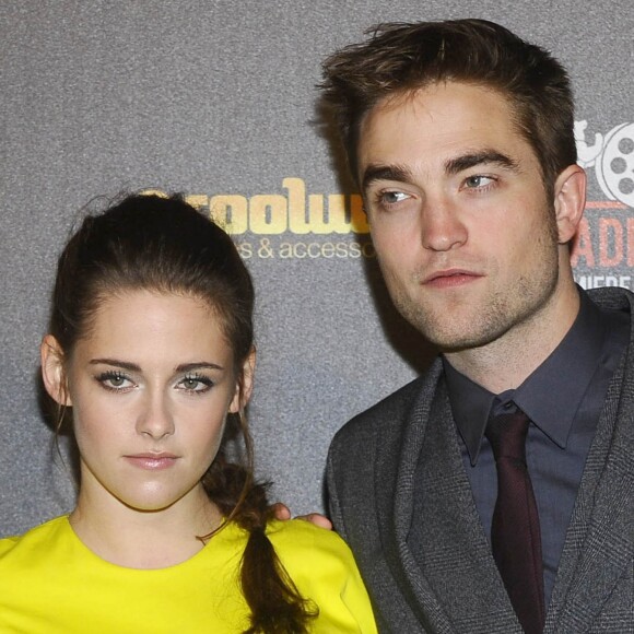 Kristen Stewart et Robert Pattinson à Madrid, le 15 novembre 2012.