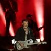 Johnny Hallyday en concert au Vélodrome à Arcachon, où 8500 personnes sont venues l'acclamer. Le 19 juillet 2016