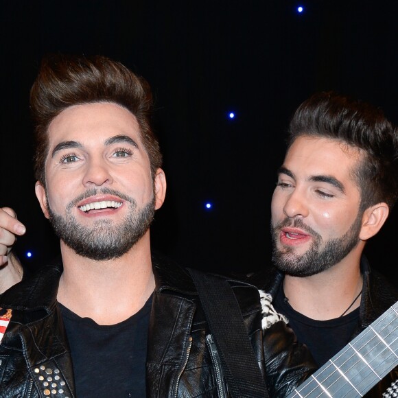 Inauguration de la statue de Kendji Girac au musée Grévin à Paris, le 8 mars 2017. © Guirec Coadic/Bestimage