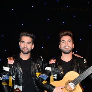 Inauguration de la statue de Kendji Girac au musée Grévin à Paris, le 8 mars 2017. © Guirec Coadic/Bestimage