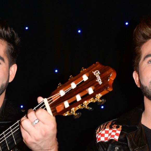 Inauguration de la statue de Kendji Girac au musée Grévin à Paris, le mercredi 8 mars 2017. © Guirec Coadic/Bestimage