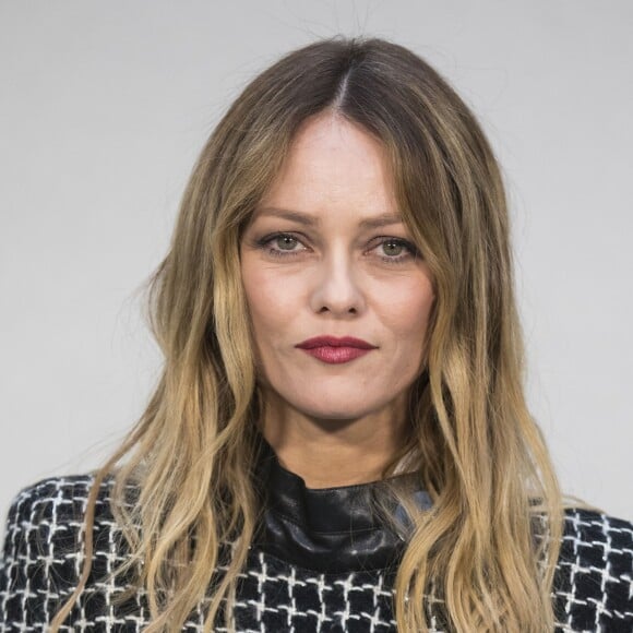 Vanessa Paradis - Photocall du 2ème défilé de mode Haute-Couture printemps-été 2017 "Chanel" au Grand Palais à Paris le 24 janvier 2017. © Olivier Borde/Bestimage