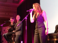Lorie de retour à la chanson? À 34 ans, radieuse, elle chante "La vie est belle"