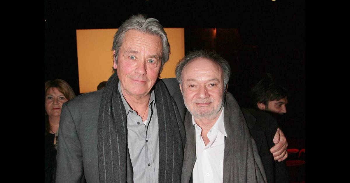 Claude Berri et Alain Delon - Purepeople
