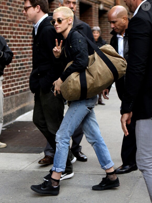 Kristen Stewart à New York, le 9 mars 2017.