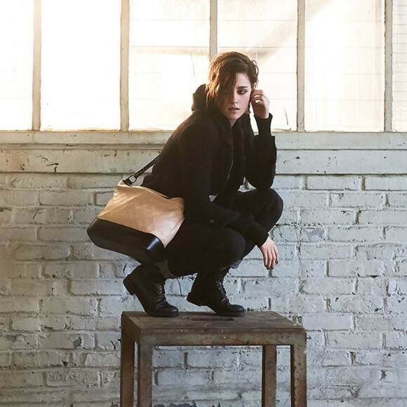 Kristen Stewart figure sur la nouvelle campagne maroquinerie de Chanel, consacrée au sac "Gabrielle".