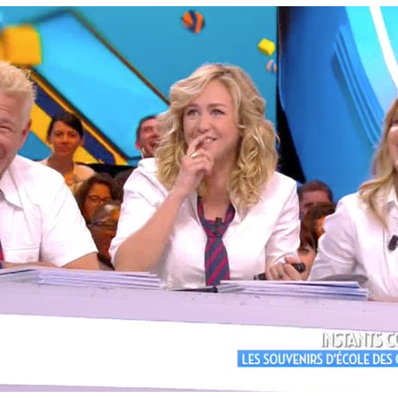 Enora Malagré raconte une embrouille d'école dans "Touche pas à mon poste" sur C8. Le 16 mars 2017.