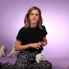Emma Watson fait une interview pour BuzzFeed avec des chatons. (capture d'écran)
