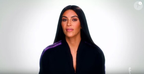 Kim Kardashian racontant son braquage dans l'émission "L'incroyable famille Kardashian", épisode diffusé le 19 mars 2017 aux Etats-Unis